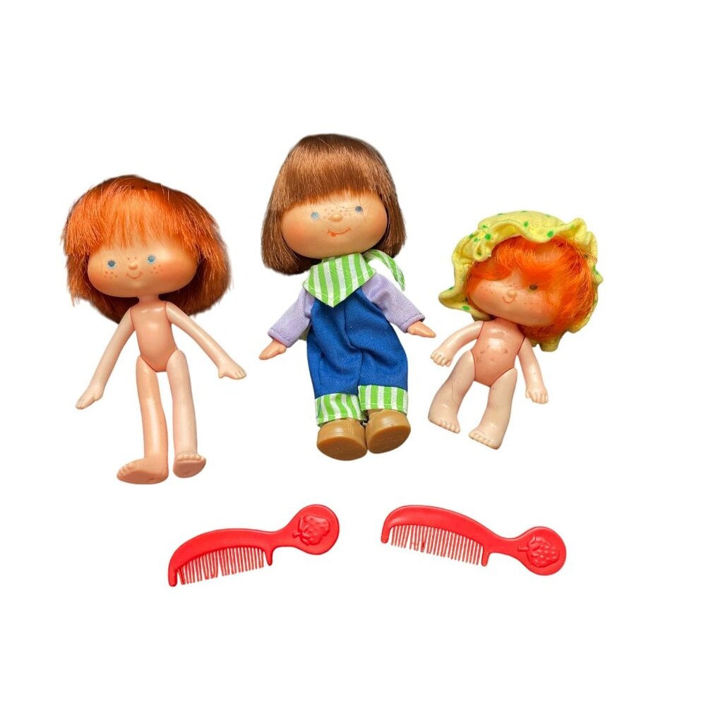 Mixed Lot of STRAWBERRY SHORTCAKE Dolls 1979 American Greetings